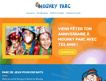 Tablet Screenshot of mounkyparc.fr